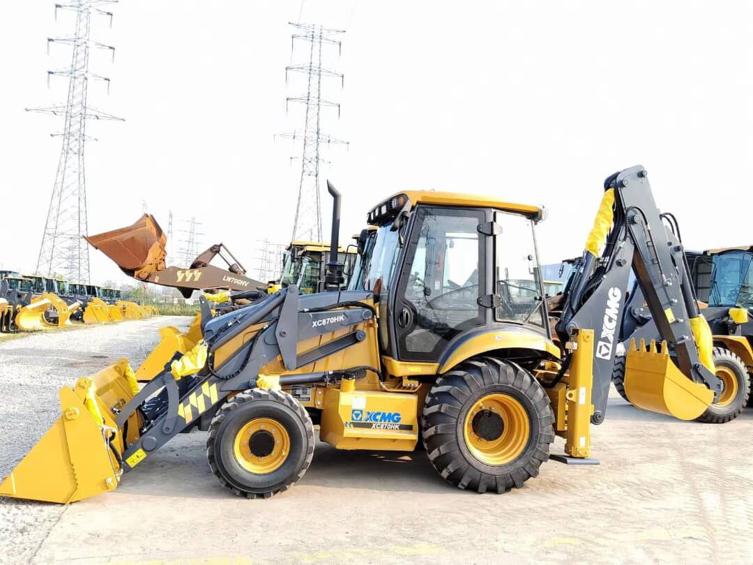 New XCMG XC870HK backhoe loader - Fadromë me shkarkim nga prapa: foto 1 New XCMG XC870HK backhoe loader - Fadromë me shkarkim nga prapa: foto 1