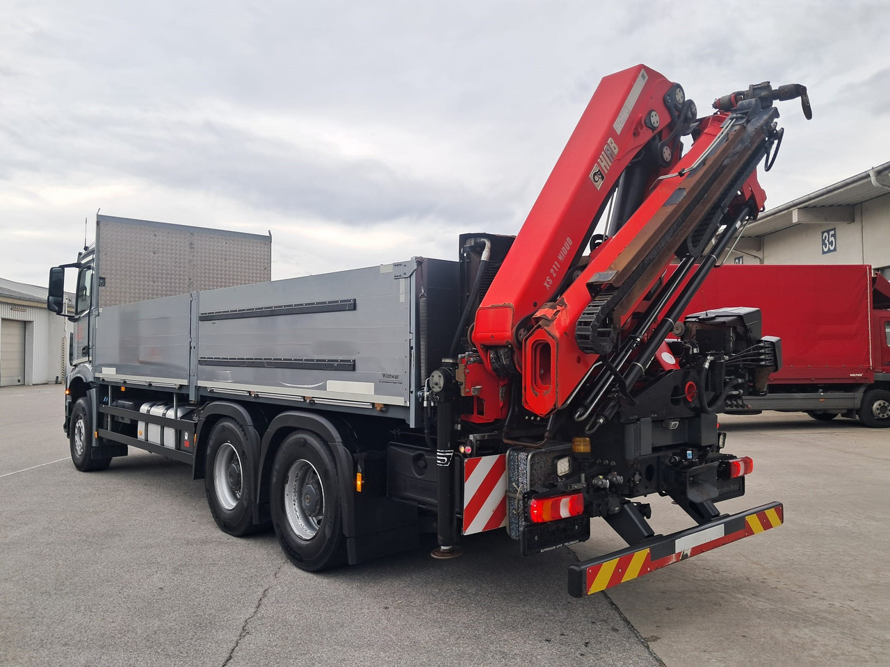 MERCEDES-BENZ AROCS 28.51 | 6x4| Retarder |Kran |Klima | Euro 6 - Kamion me karroceri të hapur, Kamion me vinç: foto 5 MERCEDES-BENZ AROCS 28.51 | 6x4| Retarder |Kran |Klima | Euro 6 - Kamion me karroceri të hapur, Kamion me vinç: foto 5