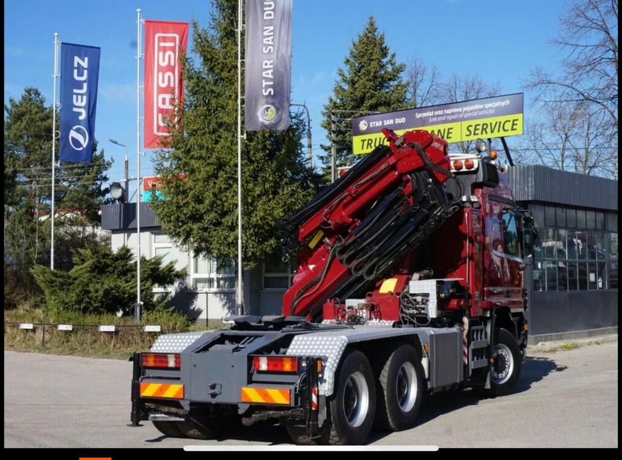 Mercedes-Benz ACTROS 3348 Kran HMF3720K4 Fly-Jip Fun k Klima - Kamion me vinç: foto 4 Mercedes-Benz ACTROS 3348 Kran HMF3720K4 Fly-Jip Fun k Klima - Kamion me vinç: foto 4