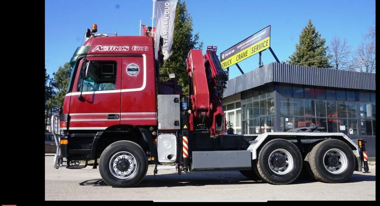 Mercedes-Benz ACTROS 3348 Kran HMF3720K4 Fly-Jip Fun k Klima - Kamion me vinç: foto 3 Mercedes-Benz ACTROS 3348 Kran HMF3720K4 Fly-Jip Fun k Klima - Kamion me vinç: foto 3