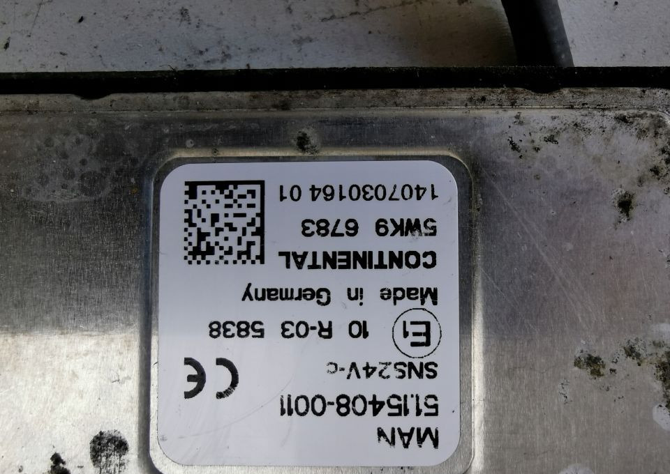 CZUJNIK NOX MAN TGX E6. 51.15408-0011 - Sensor: foto 2 CZUJNIK NOX MAN TGX E6. 51.15408-0011 - Sensor: foto 2