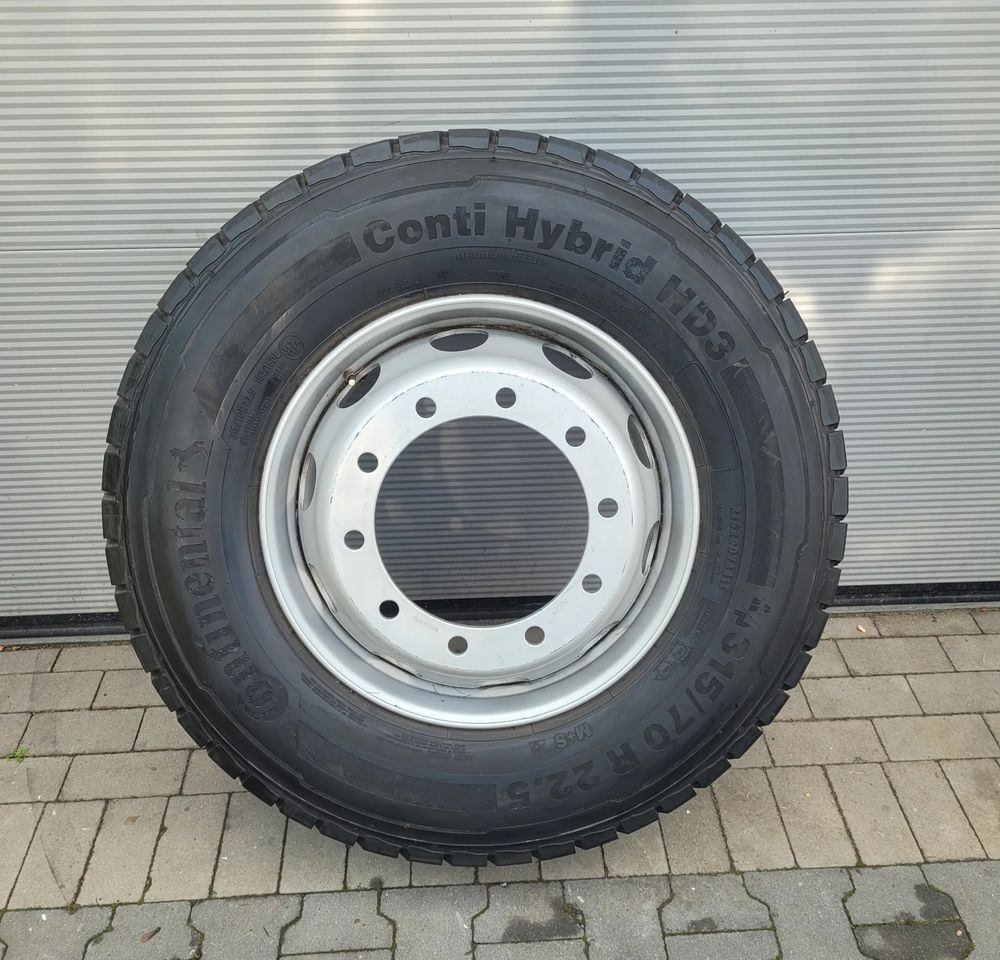 KOŁO CONTINENTAL CONTI HYBRID HD3 315/70R22.5 FELGA 9.00 - Goma dhe bandazhe për Kamioni: foto 1 KOŁO CONTINENTAL CONTI HYBRID HD3 315/70R22.5 FELGA 9.00 - Goma dhe bandazhe për Kamioni: foto 1
