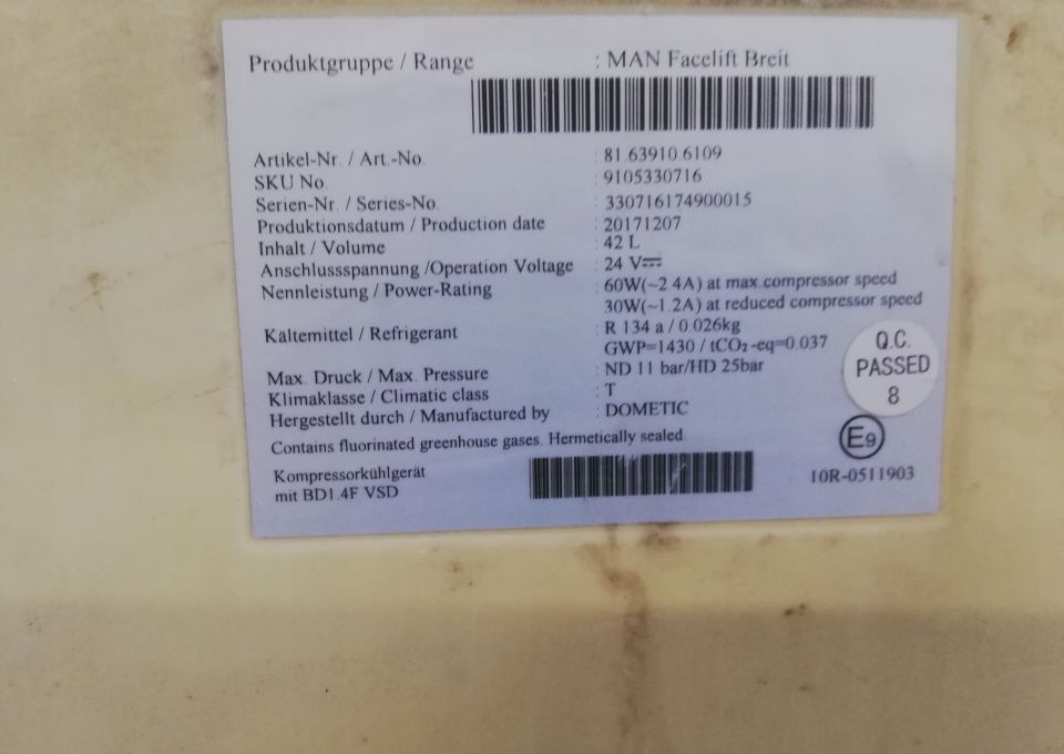 LODÓWKA MAN TGX EURO 6 NOWY MODEL - Trupi dhe të jashtme për Kamioni: foto 3 LODÓWKA MAN TGX EURO 6 NOWY MODEL - Trupi dhe të jashtme për Kamioni: foto 3