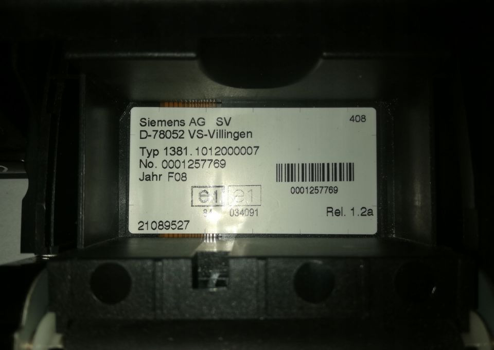 TACHOGRAF VOLVO FH 21089527 1.2a - Tahografi për Kamioni: foto 3 TACHOGRAF VOLVO FH 21089527 1.2a - Tahografi për Kamioni: foto 3