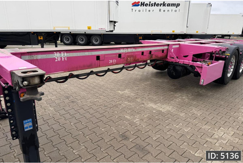 Broshuis 3UCC-39/45 Multi / 2x Extandable / 2x Lift Axle - Transportjer kontejnerësh/ Gjysmë rimorkio me karroceri të çmontueshme: foto 2 Broshuis 3UCC-39/45 Multi / 2x Extandable / 2x Lift Axle - Transportjer kontejnerësh/ Gjysmë rimorkio me karroceri të çmontueshme: foto 2