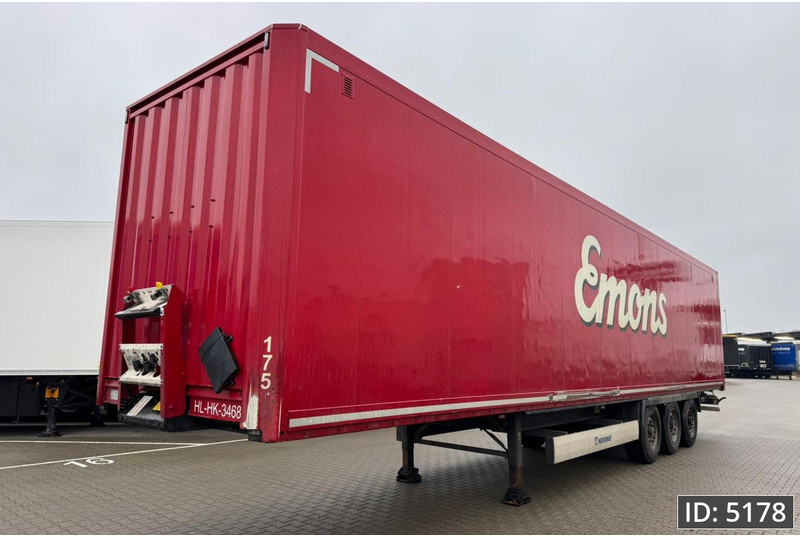 Krone SD / Disk brakes / Double stock - Gjysmë rimorkio me vagonetë të mbyllur: foto 1 Krone SD / Disk brakes / Double stock - Gjysmë rimorkio me vagonetë të mbyllur: foto 1