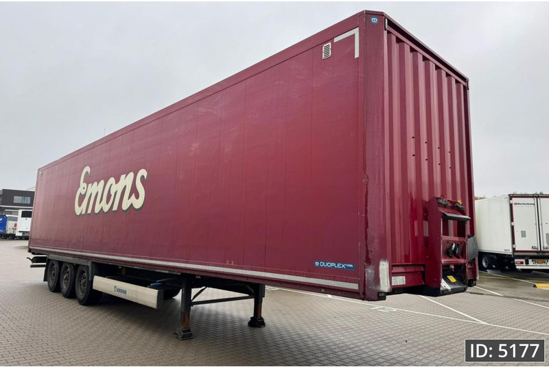 Krone SD / Disk brakes / Double stock - Gjysmë rimorkio me vagonetë të mbyllur: foto 4 Krone SD / Disk brakes / Double stock - Gjysmë rimorkio me vagonetë të mbyllur: foto 4