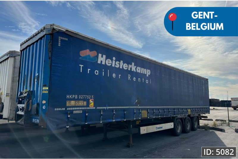 Krone SD / Drum brakes / Huckepack - Gjysmë rimorkio me tendë: foto 1 Krone SD / Drum brakes / Huckepack - Gjysmë rimorkio me tendë: foto 1