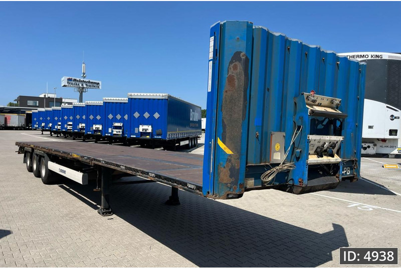 Krone SD Mega / Drum brakes - Gjysmë rimorkio e hapur/ Platformë: foto 4 Krone SD Mega / Drum brakes - Gjysmë rimorkio e hapur/ Platformë: foto 4