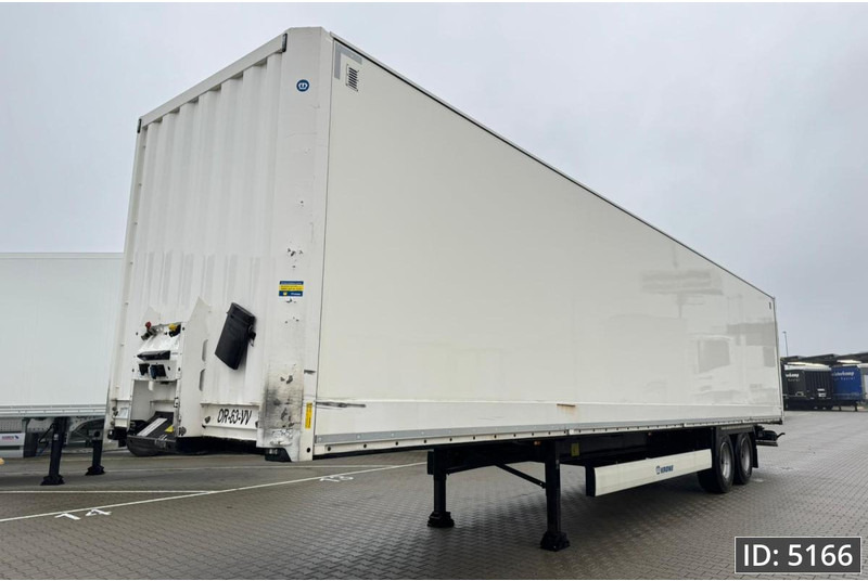 Krone SZ / 2 Axle - Gjysmë rimorkio me vagonetë të mbyllur: foto 1 Krone SZ / 2 Axle - Gjysmë rimorkio me vagonetë të mbyllur: foto 1