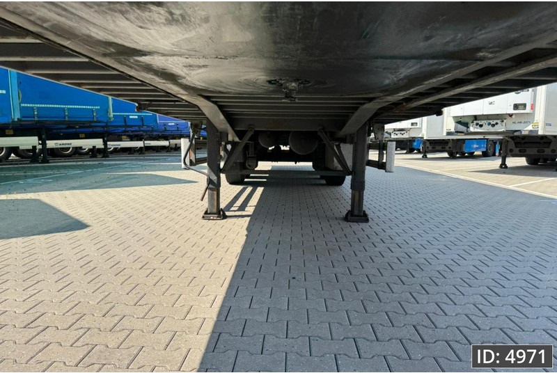 Gjysmë rimorkio me vagonetë të mbyllur Van Eck PT-3 / BPW Drum / Roll up door: foto 6