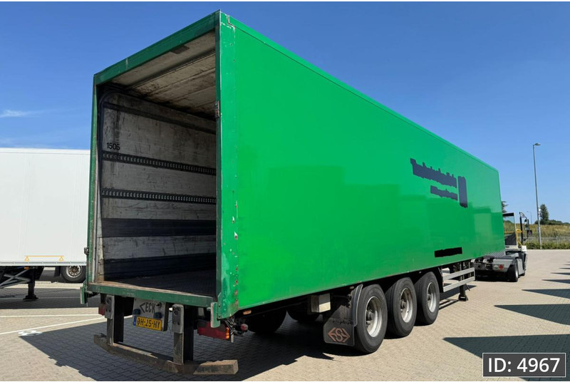 Van Eck PT-3 / BPW Drum / Roll up door - Gjysmë rimorkio me vagonetë të mbyllur: foto 3 Van Eck PT-3 / BPW Drum / Roll up door - Gjysmë rimorkio me vagonetë të mbyllur: foto 3