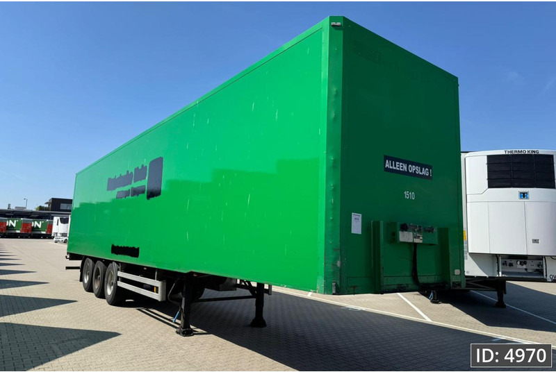 Van Eck PT-3 / BPW Drum / Roll up door - Gjysmë rimorkio me vagonetë të mbyllur: foto 4 Van Eck PT-3 / BPW Drum / Roll up door - Gjysmë rimorkio me vagonetë të mbyllur: foto 4
