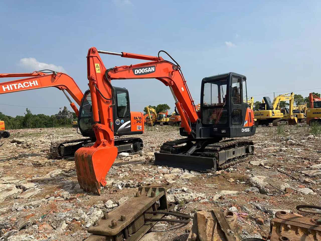 DOOSAN DH55 Mini Excavator 5.5T - Miniekskavator: foto 5 DOOSAN DH55 Mini Excavator 5.5T - Miniekskavator: foto 5