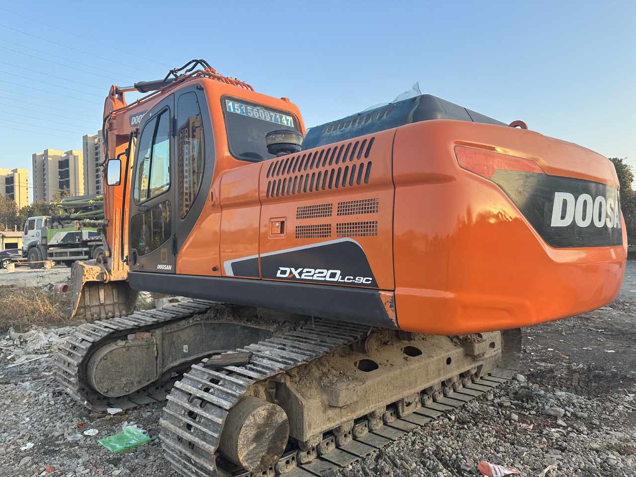DOOSAN DX220 Crawler Excavator Good Condition - Ekskavator me zinxhirë: foto 1 DOOSAN DX220 Crawler Excavator Good Condition - Ekskavator me zinxhirë: foto 1