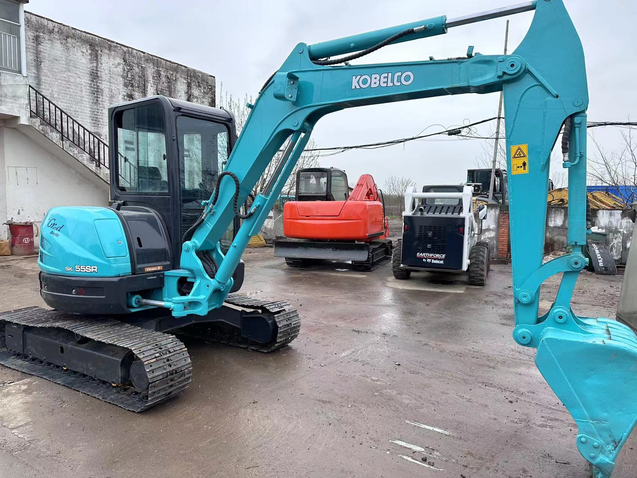 KOBELCO SK55 - Miniekskavator: foto 1 KOBELCO SK55 - Miniekskavator: foto 1