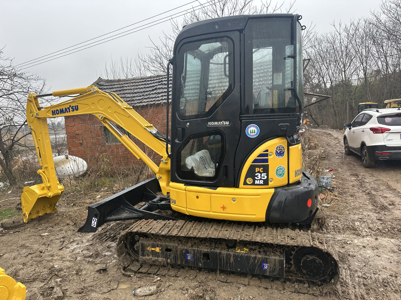 KOMATSU Mini Excavator PC35 With Enclosed Cab - Miniekskavator: foto 2 KOMATSU Mini Excavator PC35 With Enclosed Cab - Miniekskavator: foto 2