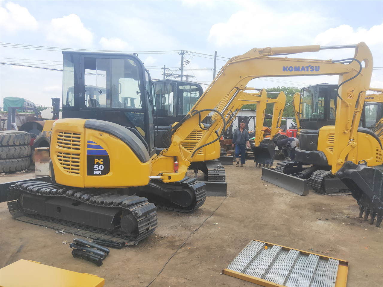 KOMATSU Mini Excavator PC50MR - Miniekskavator: foto 1 KOMATSU Mini Excavator PC50MR - Miniekskavator: foto 1