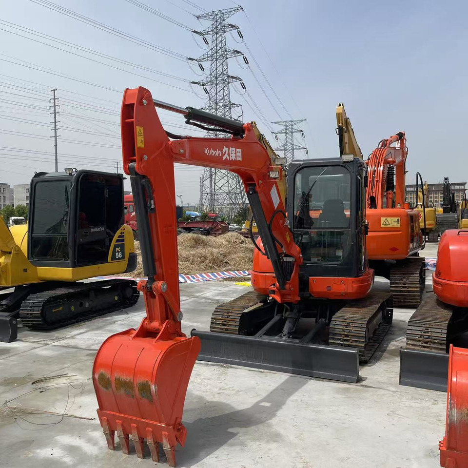 KUBOTA Mini Excavator Kubota U55 Good Condition - Miniekskavator: foto 4 KUBOTA Mini Excavator Kubota U55 Good Condition - Miniekskavator: foto 4