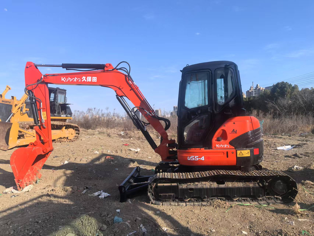 KUBOTA Mini Excavator Kubota U55 Good Condition - Miniekskavator: foto 1 KUBOTA Mini Excavator Kubota U55 Good Condition - Miniekskavator: foto 1