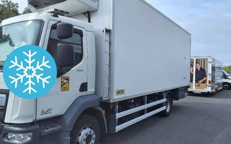 Camion Porteur FRIGO 14 TONNES 250 CV HAYON CARROSSERIE KLEGE MONO TEMP GROUPE CARRIER SUPRA 85 - Kamion frigorifer: foto 1 Camion Porteur FRIGO 14 TONNES 250 CV HAYON CARROSSERIE KLEGE MONO TEMP GROUPE CARRIER SUPRA 85 - Kamion frigorifer: foto 1