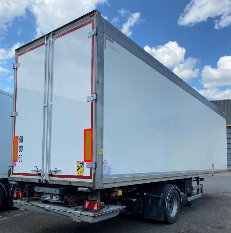 Semi-remorque 1 Essieu DISTRIBOX HAYON 24 PALETTES 2 PORTES AR 2M80 - Gjysmë rimorkio me vagonetë të mbyllur: foto 4 Semi-remorque 1 Essieu DISTRIBOX HAYON 24 PALETTES 2 PORTES AR 2M80 - Gjysmë rimorkio me vagonetë të mbyllur: foto 4