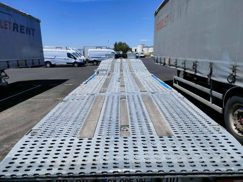 Semi-remorque 3 Essieux 38 TONNES DRAWER PORTE A FAUX HYDRAULIQUE VOLET COULISSANT - Gjysmë rimorkio autotransportuese: foto 3 Semi-remorque 3 Essieux 38 TONNES DRAWER PORTE A FAUX HYDRAULIQUE VOLET COULISSANT - Gjysmë rimorkio autotransportuese: foto 3