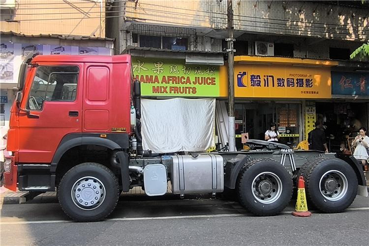 SINOTRUK Used Howo 371hp Tractor Truck for Sale In Cameroon - Gjysmë-kamion: foto 3 SINOTRUK Used Howo 371hp Tractor Truck for Sale In Cameroon - Gjysmë-kamion: foto 3