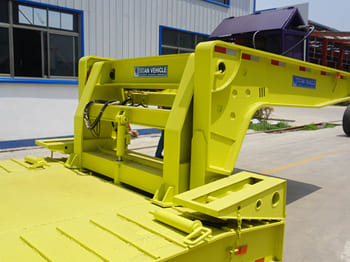 TITAN 60T Detach Lowboy Gooseneck for Sale in Congo - Gjysmë rimorkio: foto 3 TITAN 60T Detach Lowboy Gooseneck for Sale in Congo - Gjysmë rimorkio: foto 3