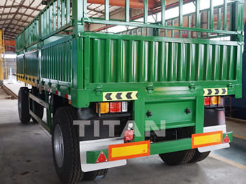 TITAN Fence Full Trailer Truck for Sale in Ghana - Gjysmë rimorkio: foto 2 TITAN Fence Full Trailer Truck for Sale in Ghana - Gjysmë rimorkio: foto 2