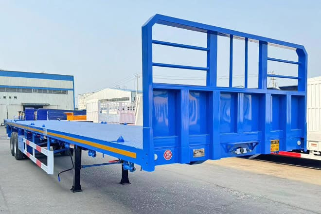 TITAN 2 Axle 45 Ft Flatbed Trailers for Sale in Algeria - Gjysmë rimorkio e hapur/ Platformë: foto 5 TITAN 2 Axle 45 Ft Flatbed Trailers for Sale in Algeria - Gjysmë rimorkio e hapur/ Platformë: foto 5