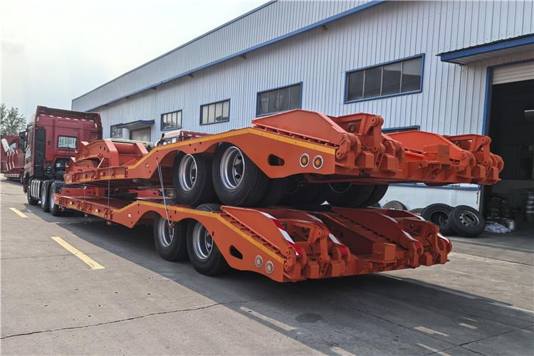 TITAN 2 Axle Low Low Bed Trailer for Sale In Angola - Gjysmë rimorkio me plan ngarkimi të ulët: foto 3 TITAN 2 Axle Low Low Bed Trailer for Sale In Angola - Gjysmë rimorkio me plan ngarkimi të ulët: foto 3