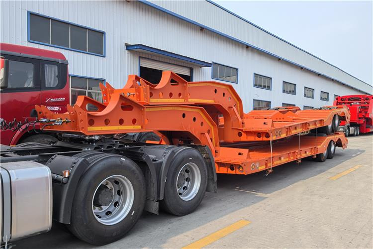 TITAN 2 Axle Low Low Bed Trailer for Sale In Angola - Gjysmë rimorkio me plan ngarkimi të ulët: foto 1 TITAN 2 Axle Low Low Bed Trailer for Sale In Angola - Gjysmë rimorkio me plan ngarkimi të ulët: foto 1