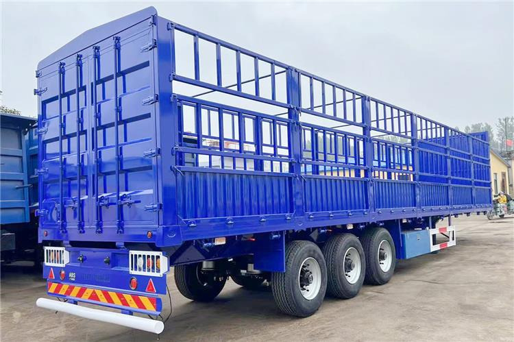 TITAN 3 Axle Cargo Fence Trailer with Air Suspension Transport Animal - Gjysmë rimorkio bagëtish: foto 1 TITAN 3 Axle Cargo Fence Trailer with Air Suspension Transport Animal - Gjysmë rimorkio bagëtish: foto 1