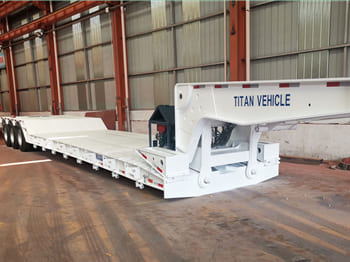 TITAN 3 Axle Lowboy Trailer for Sale in Ghana - Gjysmë rimorkio me plan ngarkimi të ulët: foto 1 TITAN 3 Axle Lowboy Trailer for Sale in Ghana - Gjysmë rimorkio me plan ngarkimi të ulët: foto 1
