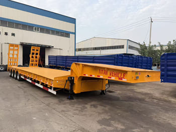 TITAN 4 Axle Low Loader Trailer for Sale in Mali - Gjysmë rimorkio me plan ngarkimi të ulët: foto 2 TITAN 4 Axle Low Loader Trailer for Sale in Mali - Gjysmë rimorkio me plan ngarkimi të ulët: foto 2