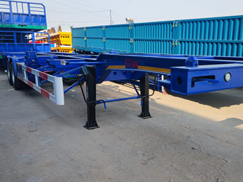 TITAN 40ft Container Trailer for Sale in Mali - Shasia e gjysmërimorkios: foto 1 TITAN 40ft Container Trailer for Sale in Mali - Shasia e gjysmërimorkios: foto 1