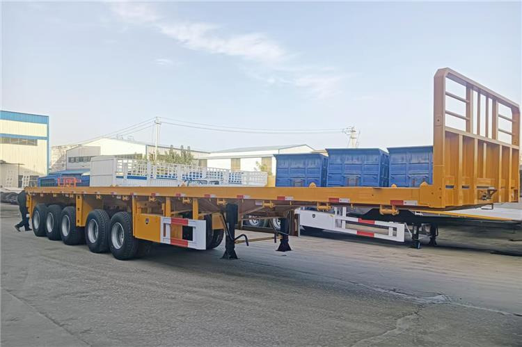 TITAN 5 Axle 13M Flatbed Trailer Price for Sale In Zimbabwe - Gjysmë rimorkio e hapur/ Platformë: foto 1 TITAN 5 Axle 13M Flatbed Trailer Price for Sale In Zimbabwe - Gjysmë rimorkio e hapur/ Platformë: foto 1