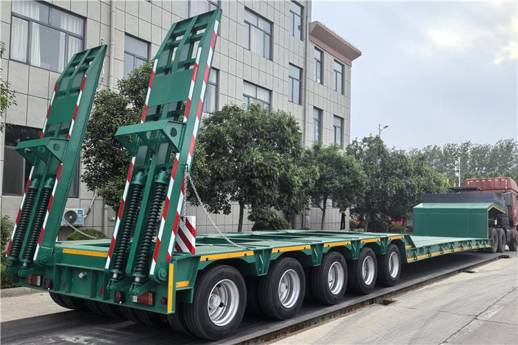 TITAN 5 Axle Low Bed Trailer for Sale In Nigeria - Gjysmë rimorkio me plan ngarkimi të ulët: foto 1 TITAN 5 Axle Low Bed Trailer for Sale In Nigeria - Gjysmë rimorkio me plan ngarkimi të ulët: foto 1