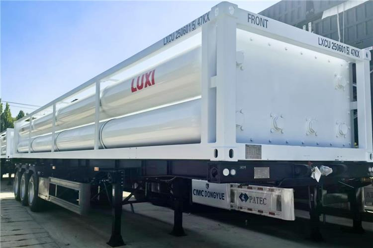TITAN CNG Tanker Trailer for Sale In Taiwan - Gjysmë rimorkio me bot: foto 2 TITAN CNG Tanker Trailer for Sale In Taiwan - Gjysmë rimorkio me bot: foto 2
