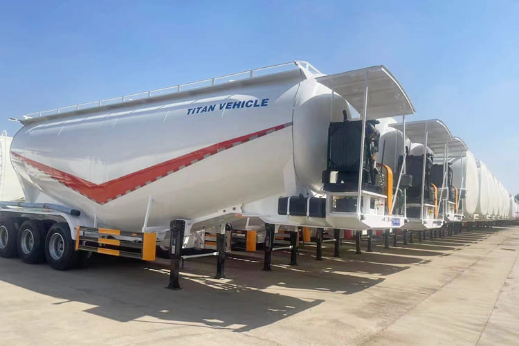 TITAN Cement Bulker Truck for Sale in Zambia - Gjysmë rimorkio me bot: foto 3 TITAN Cement Bulker Truck for Sale in Zambia - Gjysmë rimorkio me bot: foto 3