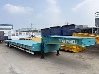 TITAN Drop Deck Semi Trailer for Sale in Kuwait - Gjysmë rimorkio me plan ngarkimi të ulët: foto 1 TITAN Drop Deck Semi Trailer for Sale in Kuwait - Gjysmë rimorkio me plan ngarkimi të ulët: foto 1