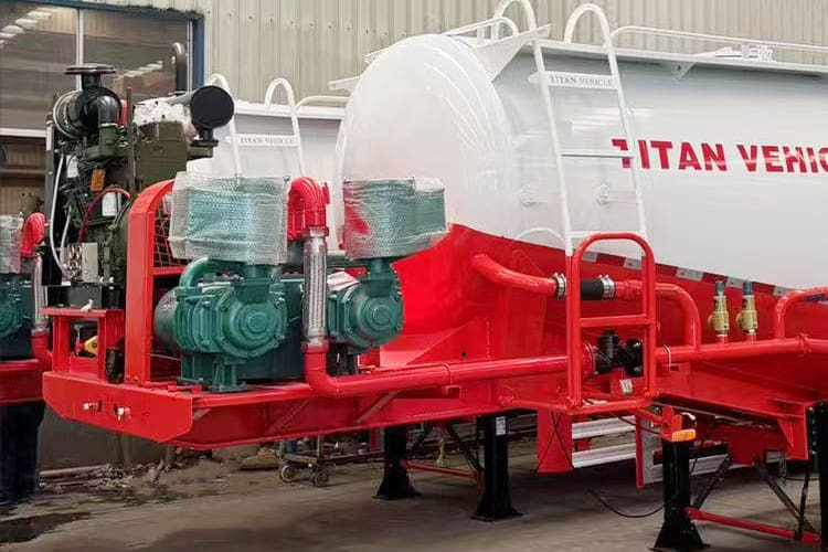 TITAN Dry Bulk Tanker Trailer for Sale in Tanzania - Gjysmë rimorkio me bot: foto 2 TITAN Dry Bulk Tanker Trailer for Sale in Tanzania - Gjysmë rimorkio me bot: foto 2