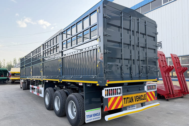 TITAN Fence Semi Trailer for Sale in Kenya - Gjysmë rimorkio bagëtish: foto 1 TITAN Fence Semi Trailer for Sale in Kenya - Gjysmë rimorkio bagëtish: foto 1