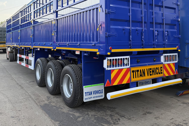 TITAN Ffence Cargo Trailer for Sale in Mali - Gjysmë rimorkio bagëtish: foto 4 TITAN Ffence Cargo Trailer for Sale in Mali - Gjysmë rimorkio bagëtish: foto 4