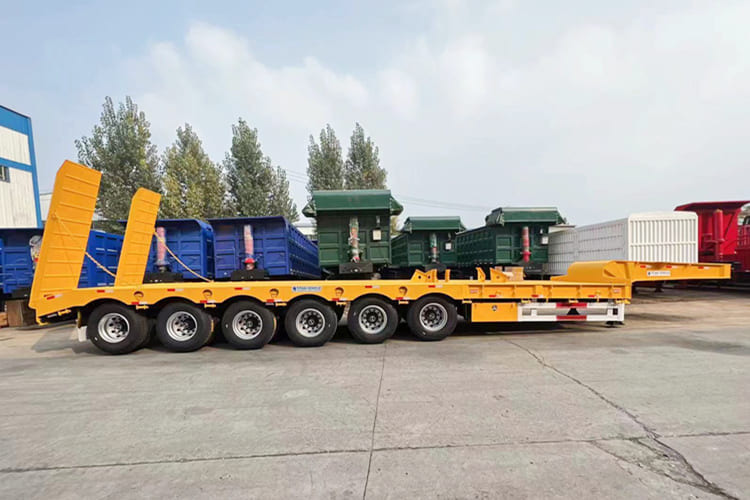 TITAN Hydraulic Low Bed Trailer for Sale in Kenya - Gjysmë rimorkio me plan ngarkimi të ulët: foto 5 TITAN Hydraulic Low Bed Trailer for Sale in Kenya - Gjysmë rimorkio me plan ngarkimi të ulët: foto 5