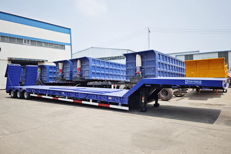 TITAN Low Loader Trailer for Sale in Malawi - Gjysmë rimorkio me plan ngarkimi të ulët: foto 2 TITAN Low Loader Trailer for Sale in Malawi - Gjysmë rimorkio me plan ngarkimi të ulët: foto 2