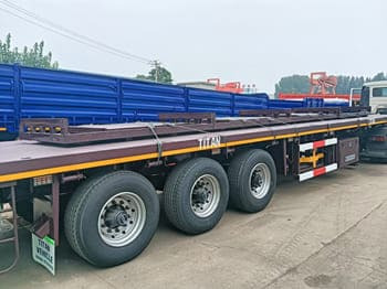 TITAN Semi Truck Flatbed Traile for Sale in Saudi Arabia - Gjysmë rimorkio e hapur/ Platformë: foto 2 TITAN Semi Truck Flatbed Traile for Sale in Saudi Arabia - Gjysmë rimorkio e hapur/ Platformë: foto 2