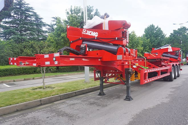 XCMG 2025 New Container Side Loader Trailer for Sale in Tanzania - Transportjer kontejnerësh/ Gjysmë rimorkio me karroceri të çmontueshme: foto 1 XCMG 2025 New Container Side Loader Trailer for Sale in Tanzania - Transportjer kontejnerësh/ Gjysmë rimorkio me karroceri të çmontueshme: foto 1