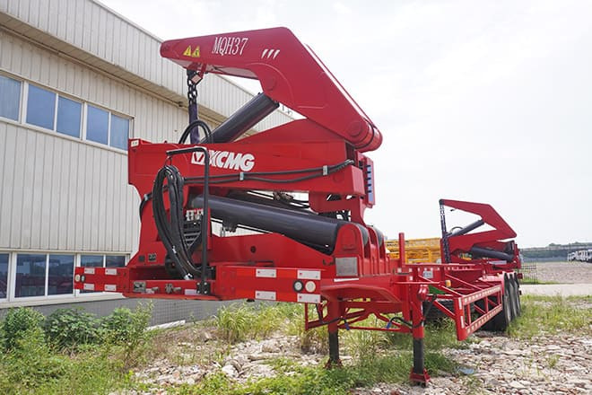XCMG 20Ft 40Ft Container Side Loader for Sale in Guyana - Transportjer kontejnerësh/ Gjysmë rimorkio me karroceri të çmontueshme: foto 3 XCMG 20Ft 40Ft Container Side Loader for Sale in Guyana - Transportjer kontejnerësh/ Gjysmë rimorkio me karroceri të çmontueshme: foto 3